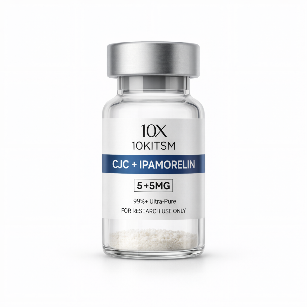 CJC + Ipam (5+5mg) research peptide vial