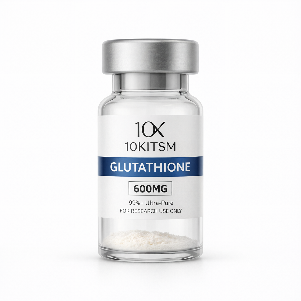 Glutathione research peptide vial