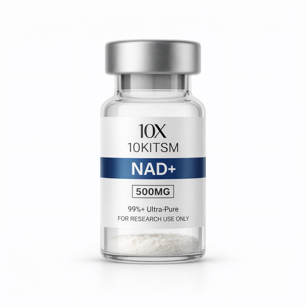NAD + research peptide vial